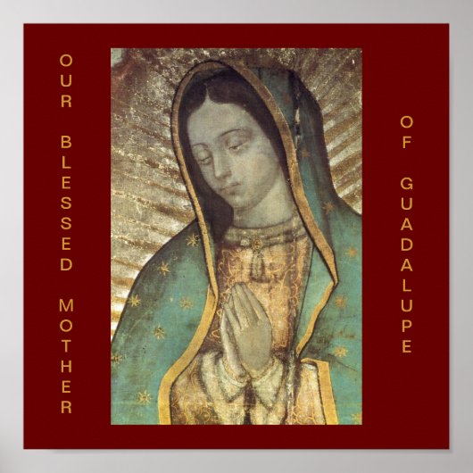 UNSERE BLAESTER MUTTER VON GUADALUPE POSTER (Vorne)