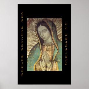 UNSERE BLAESTER MUTTER VON GUADALUPE POSTER
