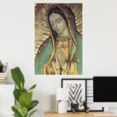 UNSERE BLAESTER MUTTER VON GUADALUPE POSTER (Heimbüro)