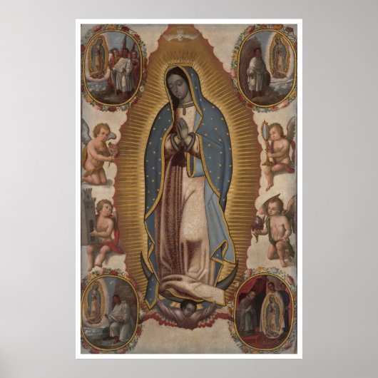 UNSERE BLESSED MOTHER OF GUADALUPE (XTRA LRG 40X60 POSTER (Vorne)