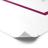 Unsere blühende Liebe Poster (Ecke)