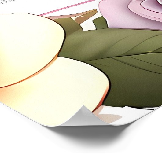 Unsere blühende Liebe Poster (Ecke)