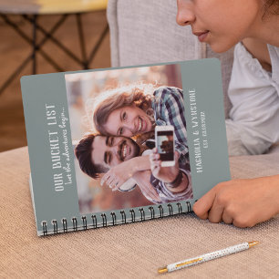 Unsere Bucket-Liste | Green Foto Scrapbook Notizblock