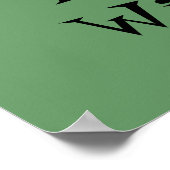 Unsere CNAs haben Angel Wings! Poster Nursing-Druc (Ecke)