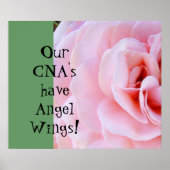 Unsere CNAs haben Angel Wings! Poster Nursing-Druc (Vorne)
