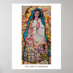 Unsere Dame aus Guadalupe-Klassenzimmer-Poster Poster