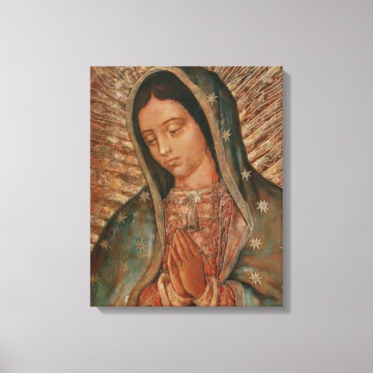 unsere Dame aus Guadalupe Leinwand (Vorderseite)