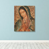 unsere Dame aus Guadalupe Leinwand (Insitu (Holzboden))