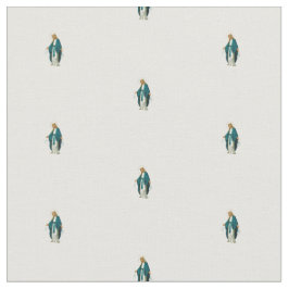 Unsere Dame aus Rosary-Muster Stoff