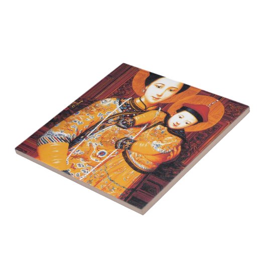 Unsere Dame chinesischen der Jungfrau Mary der Fliese (Seite)