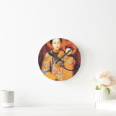 Unsere Dame chinesischen der Jungfrau Mary der Runde Wanduhr (Zuhause)