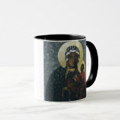 Unsere Dame Czestochowa Devotional Bildes, Tasse (VorderseiteRechts)