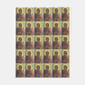Unsere Dame Czestochowa Fleecedecke (Vorderseite)