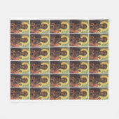 Unsere Dame Czestochowa Fleecedecke (Vorderseite (Horizontal))