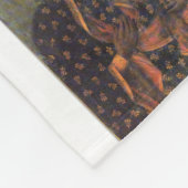 Unsere Dame Czestochowa Fleecedecke (Ecke)