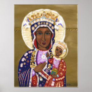 Unsere Dame Czestochowa Poster