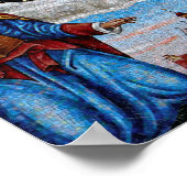 Unsere Dame Czestochowa Poster (Ecke)