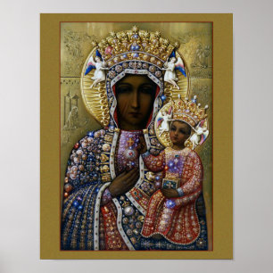 Unsere Dame Czestochowa Poster