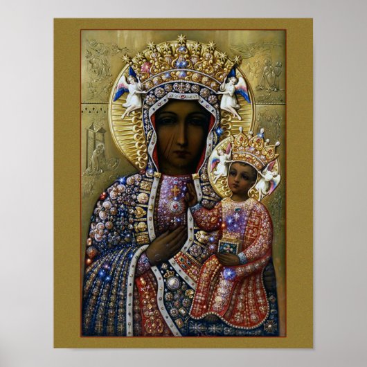 Unsere Dame Czestochowa Poster (Vorne)