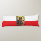 Unsere Dame Czestochowa Seitenschläferkissen (Rückseite)