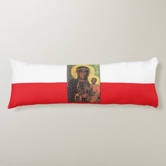 Unsere Dame Czestochowa Seitenschläferkissen (Vorderseite)