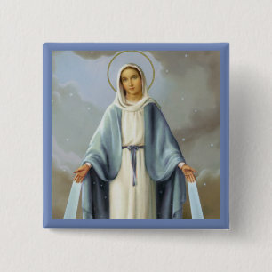 Unsere Dame der Anmut-Jungfrau Mary Button