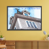 Unsere Dame der Bergkirche Leinwanddruck (Insitu (Wohnzimmer))
