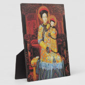 Unsere Dame der China (中 华 母, 中 聖) ist eine chines Fotoplatte (Seite)