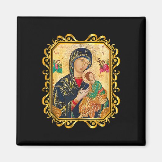 Unsere Dame der ewigen Hilfe, gesegnete Mutter Mar Magnet (Vorne)