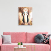 Unsere Dame der Gnade-Ehrfurcht-Image. Leinwanddruck (Insitu (Wohnzimmer))