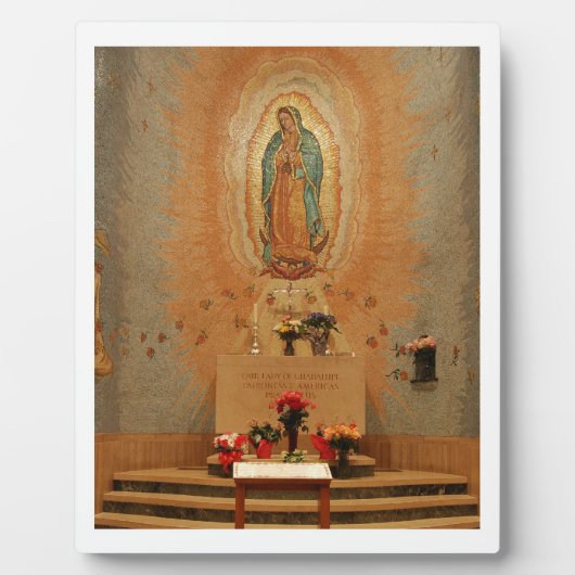Unsere Dame der Guadalupe Fotoplatte (Vorderseite)