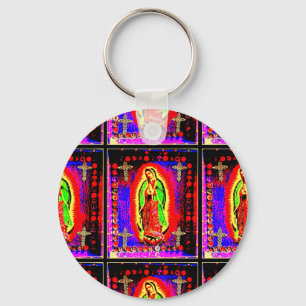 Unsere Dame der Guadalupe Schlüsselanhänger