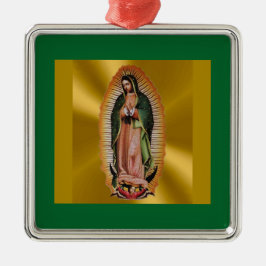 Unsere Dame der Guadalupe-Weihnachtsverzierung Ornament Aus Metall