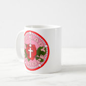 Unsere Dame der Hoffnung Kaffeetasse (Vorderseite Links)
