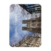 Unsere Dame der Kathedrale von Reims, Frankreich Magnet (Vertikal)