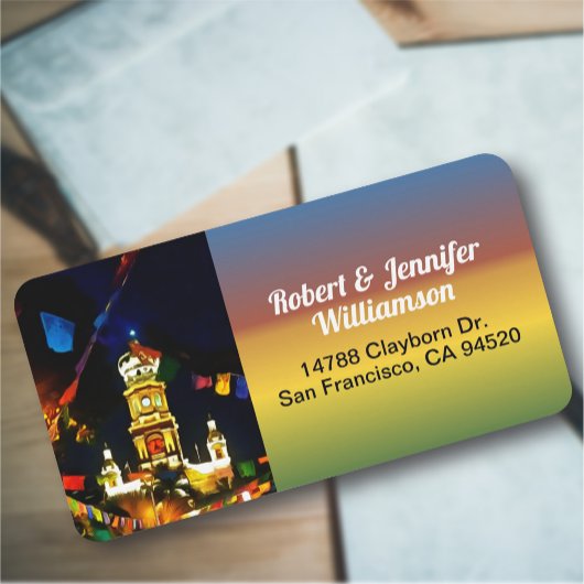 Unsere Dame der Kirche von Guadalupe 190130 Anspra Adressaufkleber