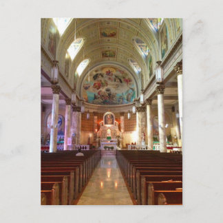 Unsere Dame der Pompeji Kirche Postkarte