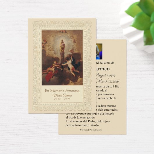 Unsere Dame der Säule Spanisch (Schreibtisch)