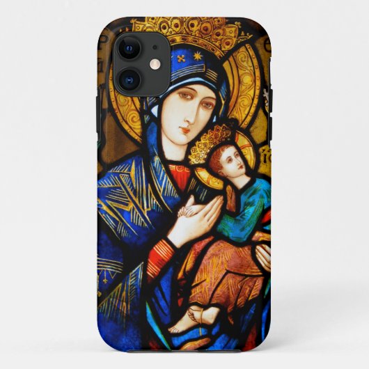 unsere Dame der ständigen Hilfe Case-Mate iPhone Hülle (Rückseite)
