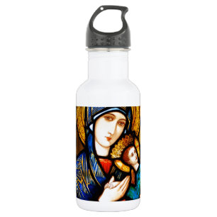 unsere Dame der ständigen Hilfe Edelstahlflasche