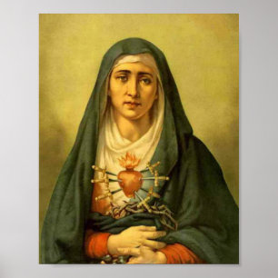 Unsere Dame der Trauerbilder Poster