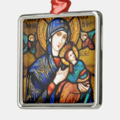 unsere Dame der unaufhörlichen Hilfe Ornament Aus Metall (Links)