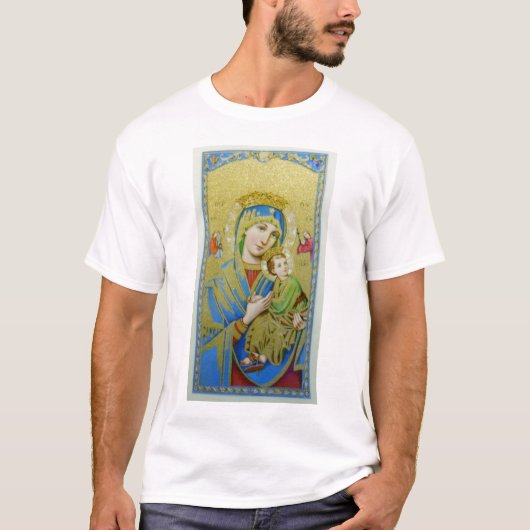 Unsere Dame der unaufhörlichen Hilfe T-Shirt (Vorderseite)