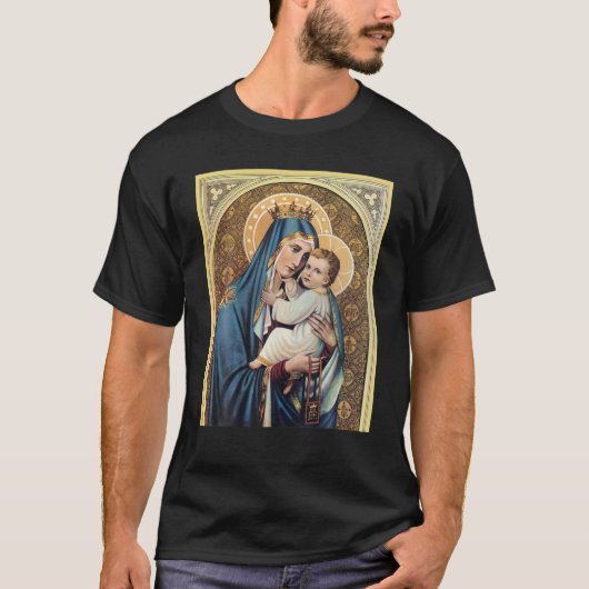 Unsere Dame des Berges Carmel T-Shirt (Vorderseite)