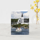 Unsere Dame des Friedens Karte (Gelbe Blume)