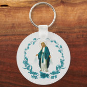 Unsere Dame des Grace-Schlüsselanhängers Schlüsselanhänger (Vorderseite)