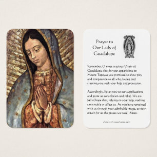 Unsere Dame des Guadalupe-Gebets