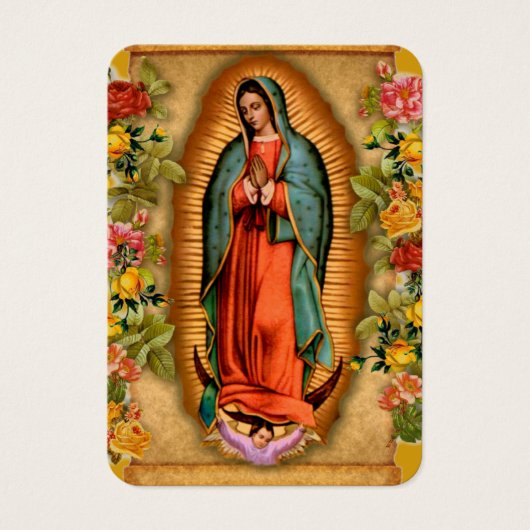 Unsere Dame des Guadalupe-Gebets (Vorderseite)