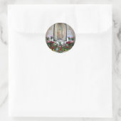 Unsere Dame des Guadalupe-Sticker Runder Aufkleber (Tasche)