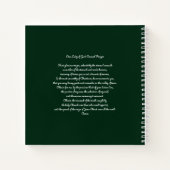 Unsere Dame des guten Anwalts mit dem Gebet Notizblock (Rückseite)